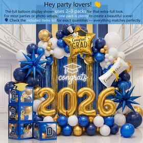 Yeewaka 2026 mylar balloons highlight the graduation year in photos.