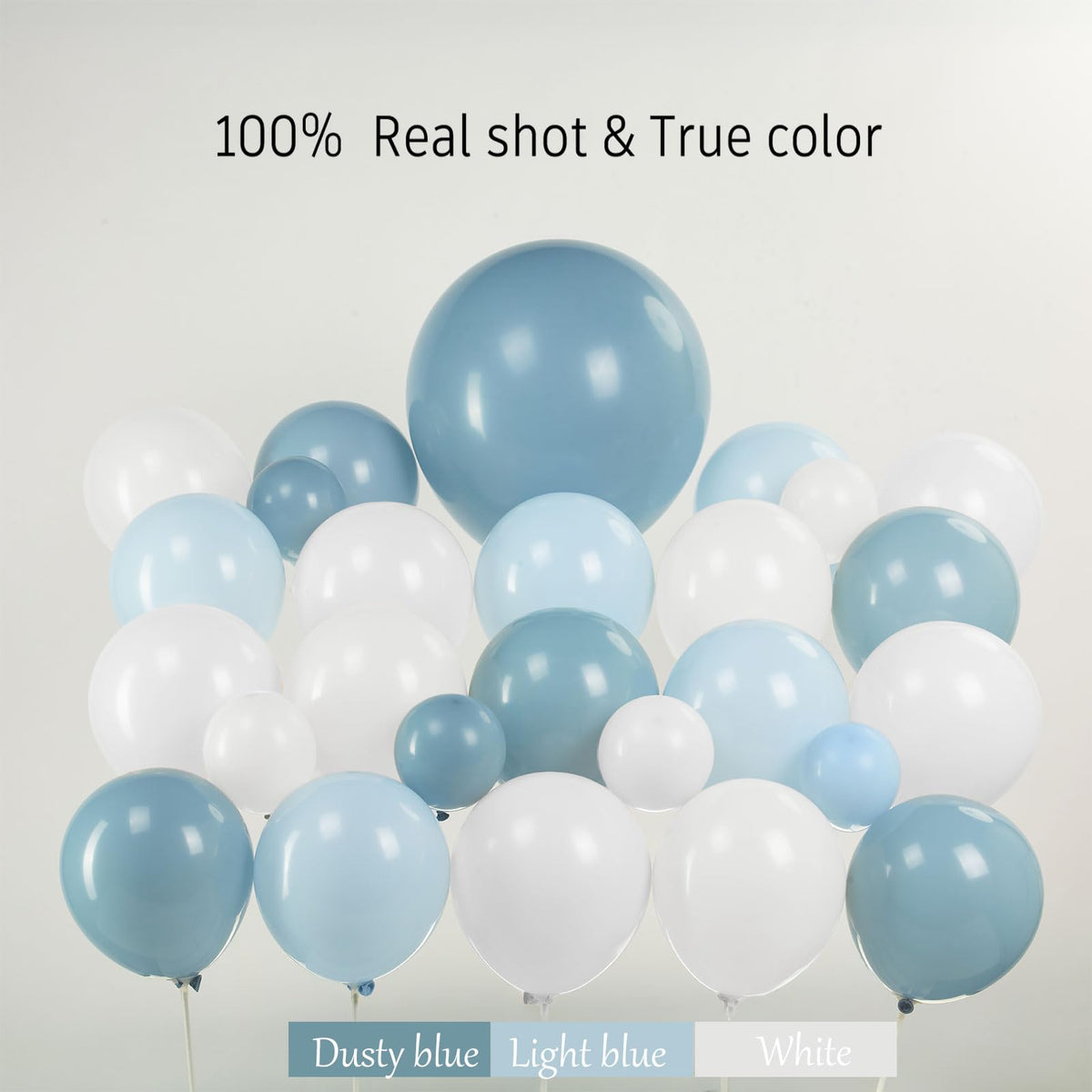 yeewaka Blue ribbon ties tie garland with seaside charm