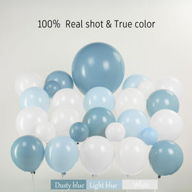 yeewaka Blue ribbon ties tie garland with seaside charm