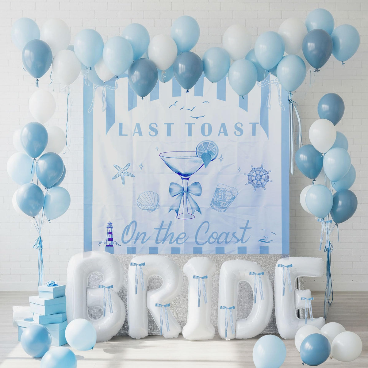 yeewaka Coastal decor accents elevate the overall party theme