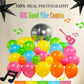 Yeewaka disco ball mylar balloons sparkle under lights for dances