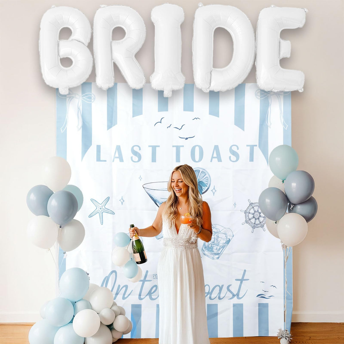 yeewaka Last Toast on the Coast backdrop frames seaside celebration photos
