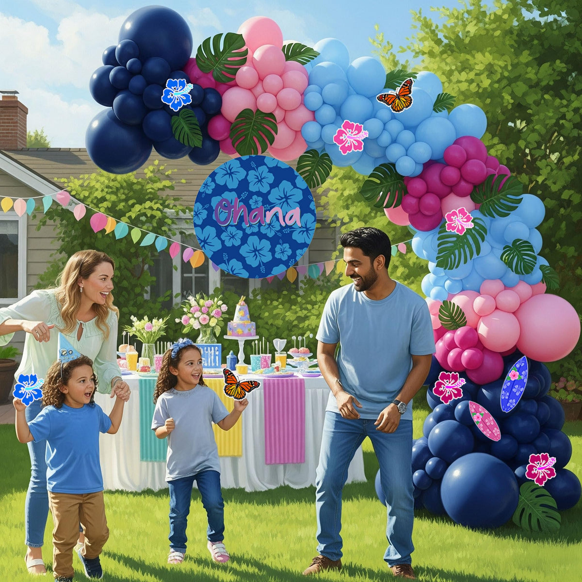 yeewaka photo-ready party scene highlights vivid colors and memories