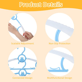 YeJieYJ adjustable infant hanger from 11 to 14 inches for growing children