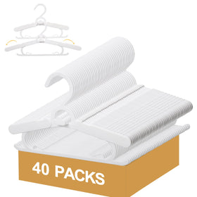 YeJieYJ thickened baby hangers with smooth edges for delicate garments.