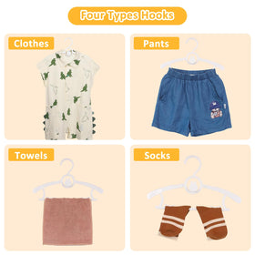 YeJieYJ bottom clips hold socks and bibs neatly