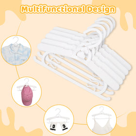 YeJieYJ bottom-clip hangers secure small items like socks.