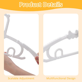 YeJieYJ large open-hook fits most closet rods for flexibility