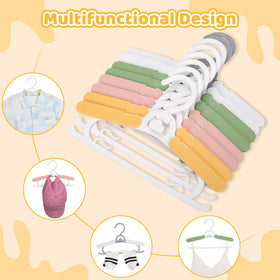YeJieYJ multicolor set brightens nursery wardrobes while keeping garments organized