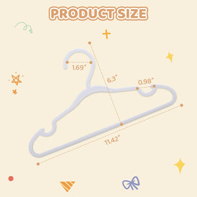 YeJieYJ non-slip shoulder hanger prevents clothes from slipping.