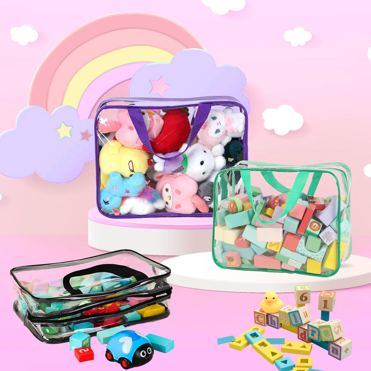 YELIENM versatile storage bags for home and travel needs