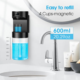 YenLove 600ml transparent tank makes refills easy.
