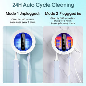 YenLove universal interior fits all toothbrush types for families.