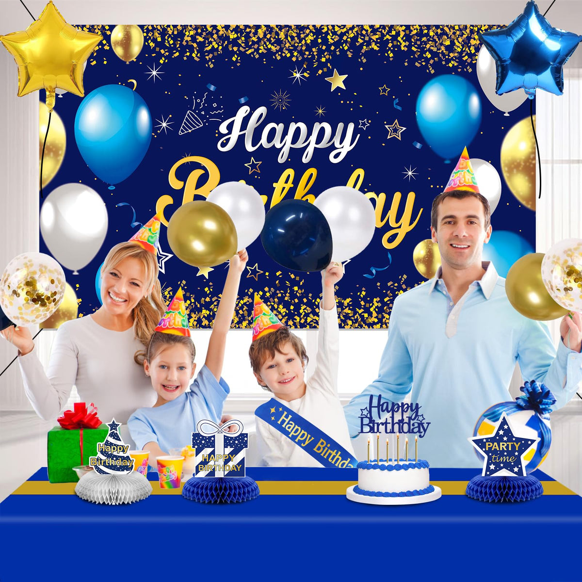 YeohJoy star foil balloons add premium metallic accents