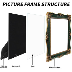 YEPOTUE Vintage Frame: gift-ready for anniversaries, weddings, and celebrations.