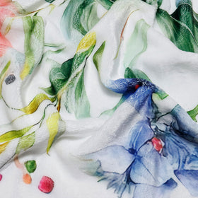 Yersion floral blanket ideal for naps, travel, and gifting