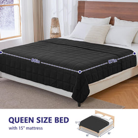 YesCool 80x87 blanket covers both adults securely