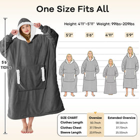 Yescool one-size-fits-all fits most body types with comfortable coverage