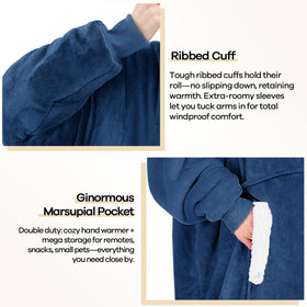 Yescool ribbed cuffs seal in warmth and prevent drafts.