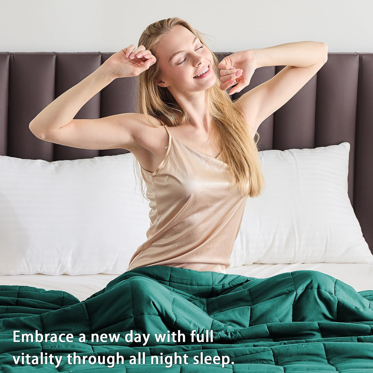 Yescool soft fabric texture provides cozy, inviting feel.