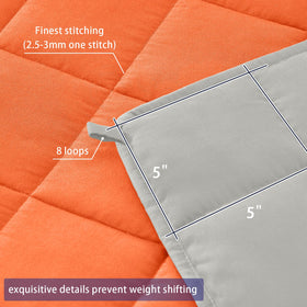 Durable stitching on Yescool blanket ensures long-lasting use.