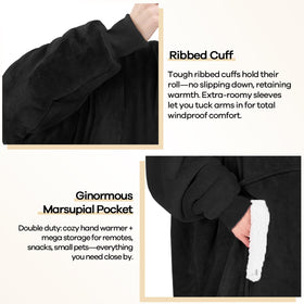yescool wearable blanket hoodie ideal for camping and outdoor warmth.