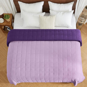 YesCool weighted blanket cooling feature suitable for warm nights.