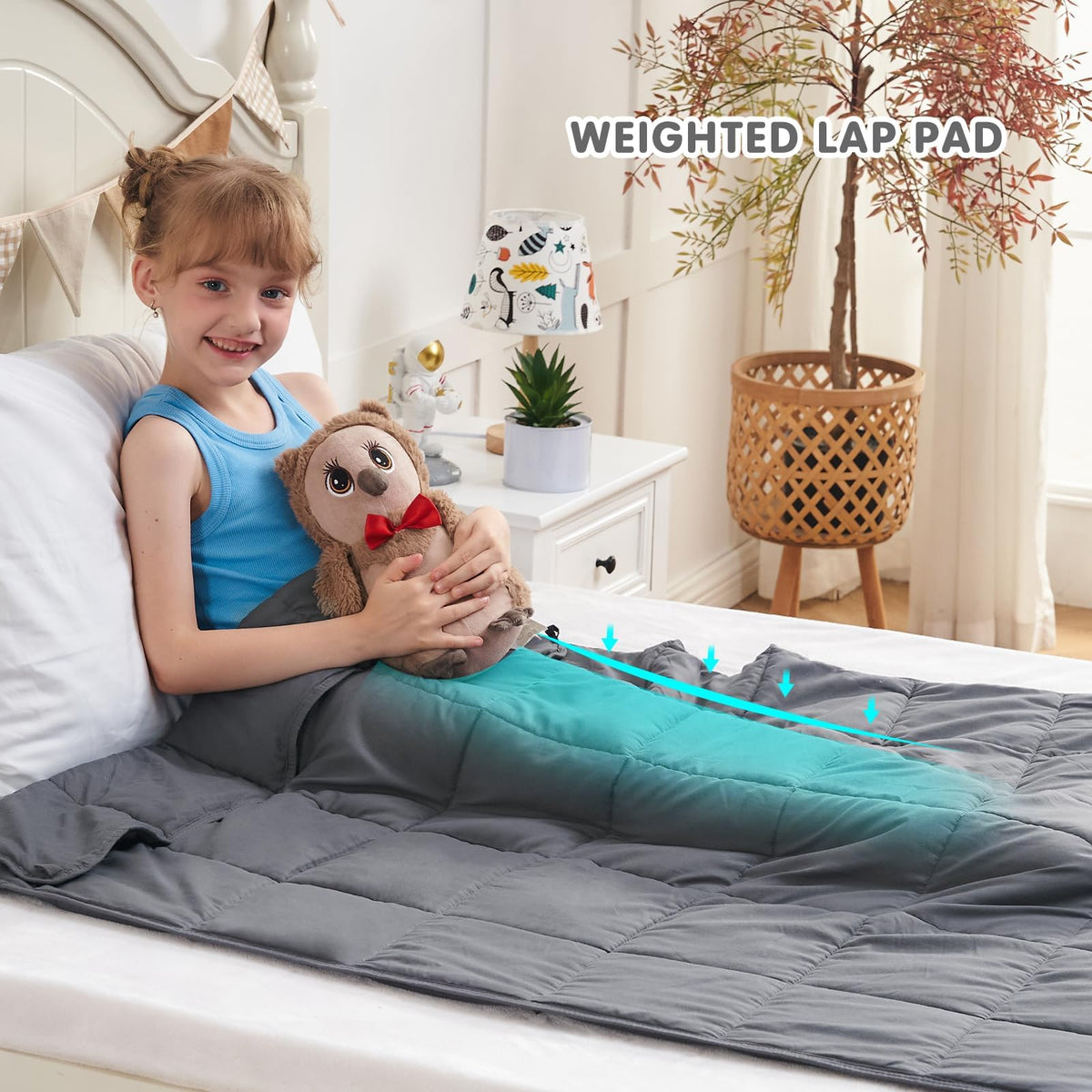 Yescool microfiber-detail highlights durable fabric and bead containment.