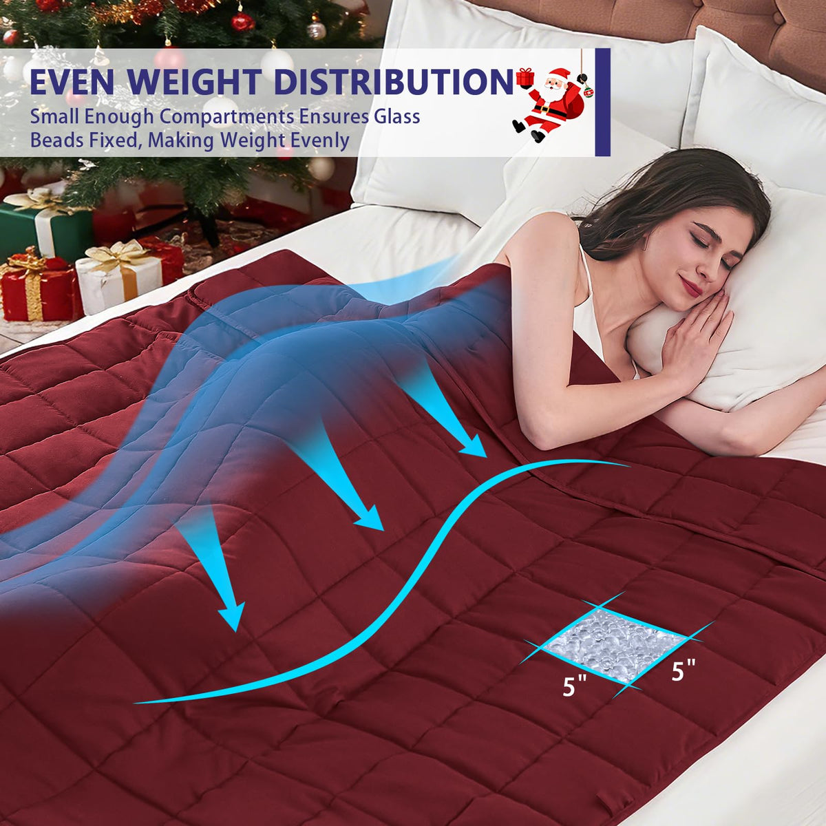 YesCool tight stitching keeps beads in place for durable comfort.