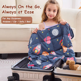 Yescool weighted lap pad easy care wipe clean without machine washing