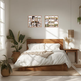 YESKAY 4x6 collage frame securely holds photos in a simple, user-friendly design.