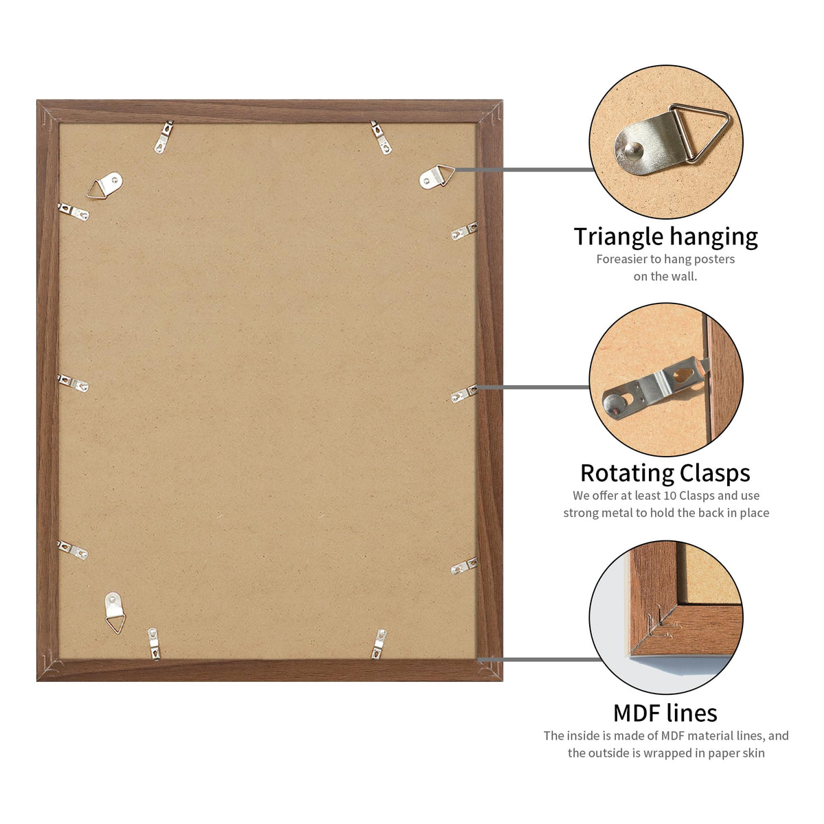 YESKAY protective packaging safeguards frames during transit and handling