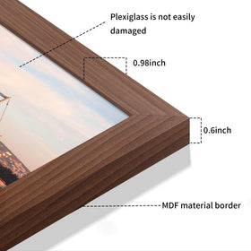 YESKAY supports portrait or landscape hang for flexible wall arrangements