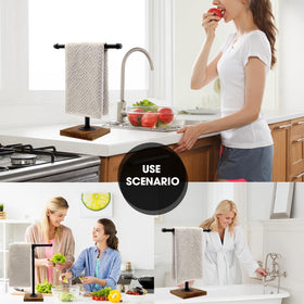 YESSAP no-wall-holes design keeps towels reachable without drilling.
