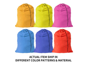 YETHAN dorm-room laundry bag in use for sorting clothes.