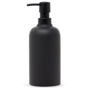 YEW DESIGN matte black dispenser full view for dish soap on sink