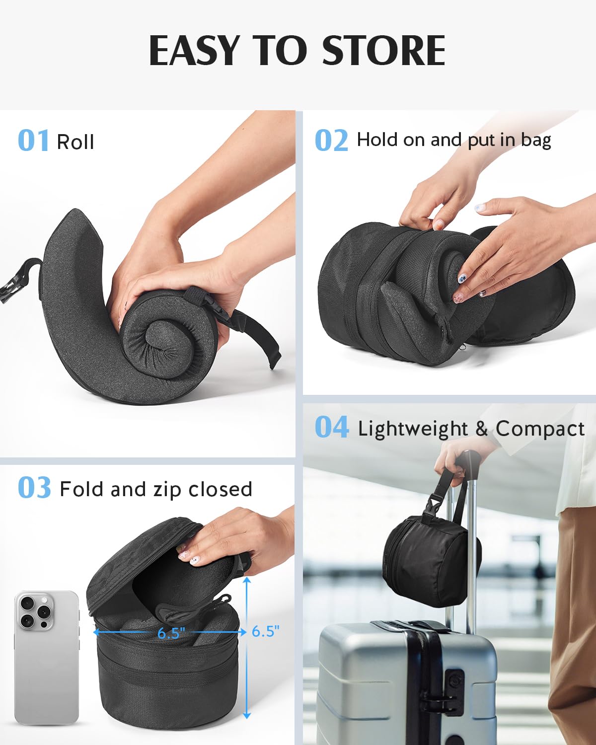 YFONG ergonomic travel gear designed for long journeys.