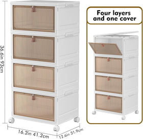 YFXCVSL top-open storage bin allows quick access to items