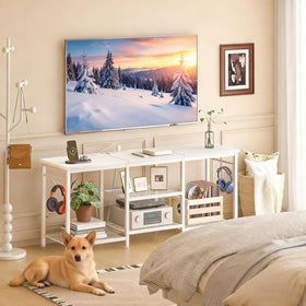 YGEOMER space-saving design fits small rooms while expanding storage options