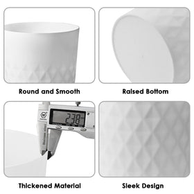 YGJT bathroom, dorm, or office trash bin suitable for multiple rooms.