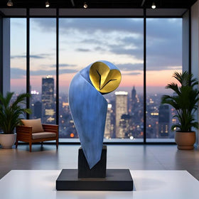 YHHRESINHOME owl sculpture collection-display adds character to display cabinets.