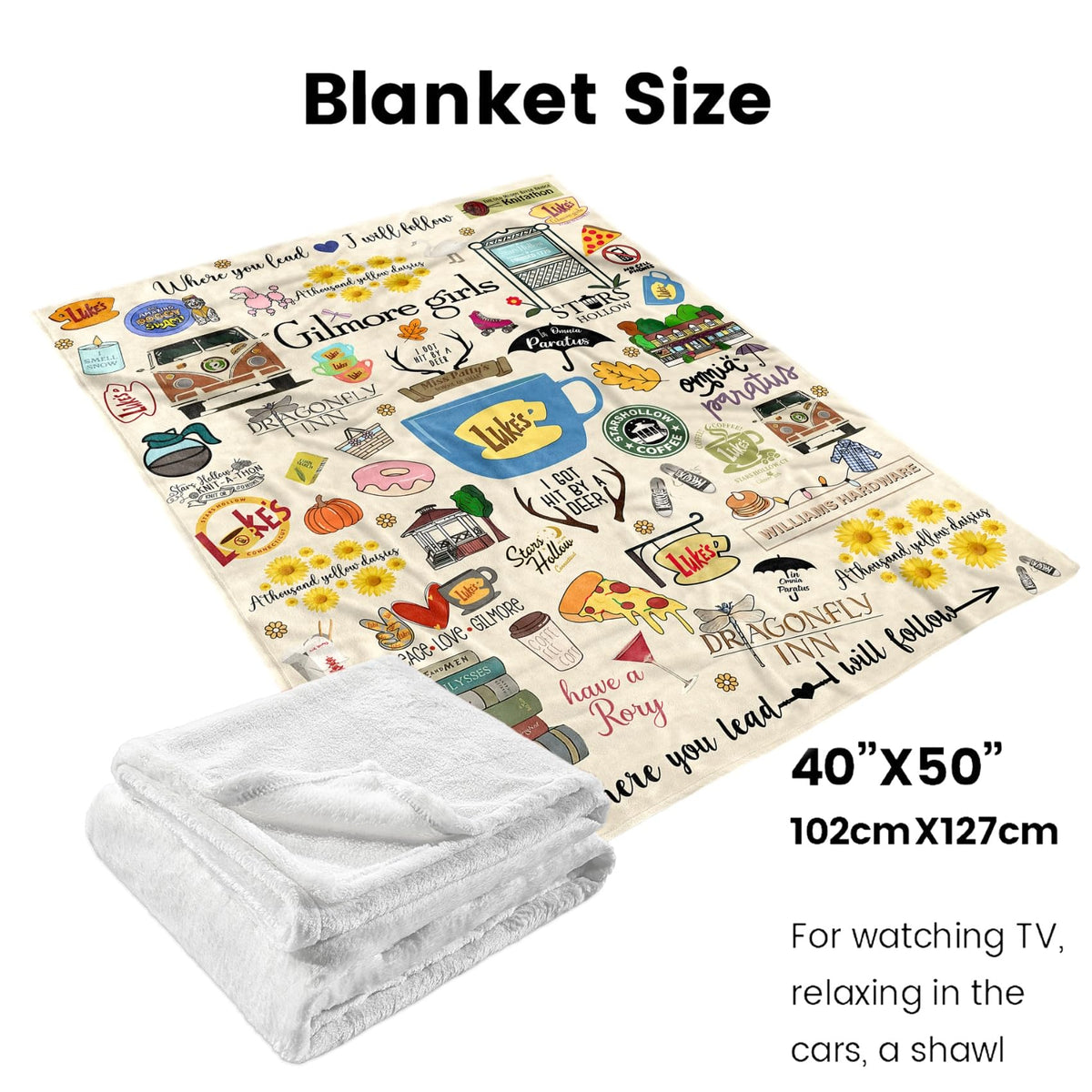 YiCoogius flannel fleece throw breathable warmth for year-round use.