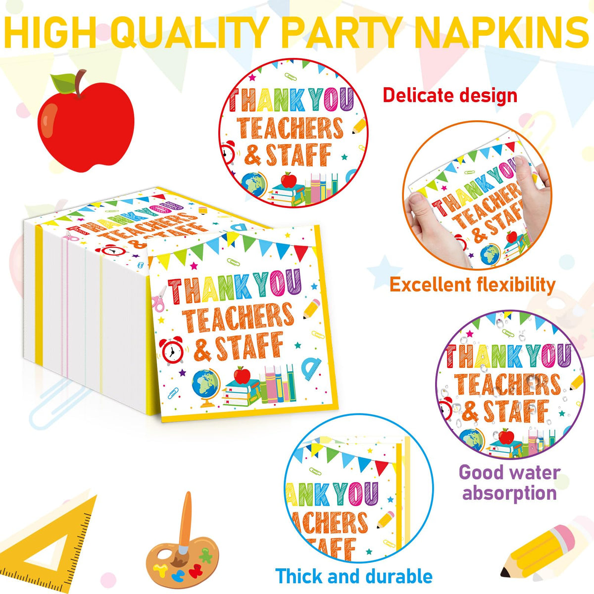 Yiaoyinnz teacher appreciation forks durable utensils for dining