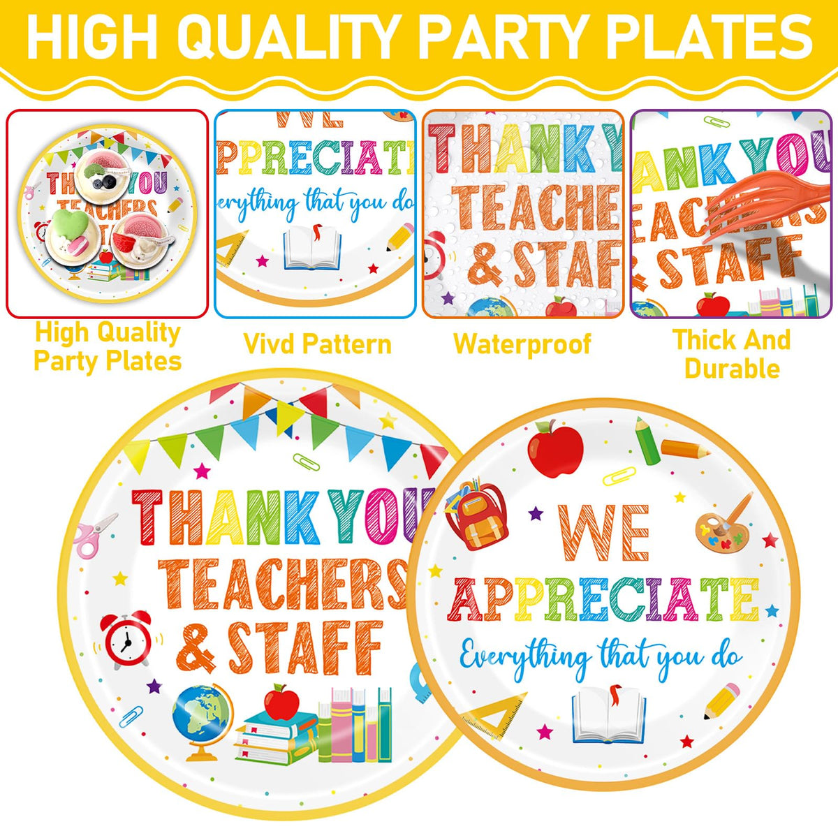 Yiaoyinnz teacher appreciation napkins soft and absorbent for cleanup