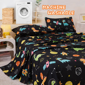 Yibeizi microfiber fabric feels soft and breathable for year-round comfort.
