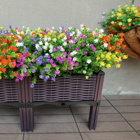 YIBUKIY porch decor with bright colors boosts curb appeal