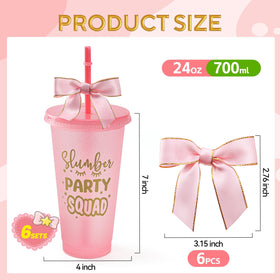 Yicentdp 24oz tumbler with leakproof lid for iced drinks and outdoor parties.