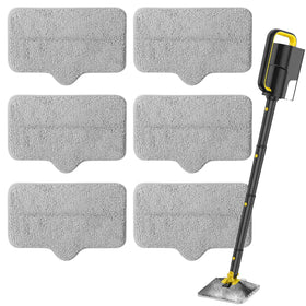 Yicotira steam mop pads demonstrate ScrubWiz compatibility for effective cleaning.