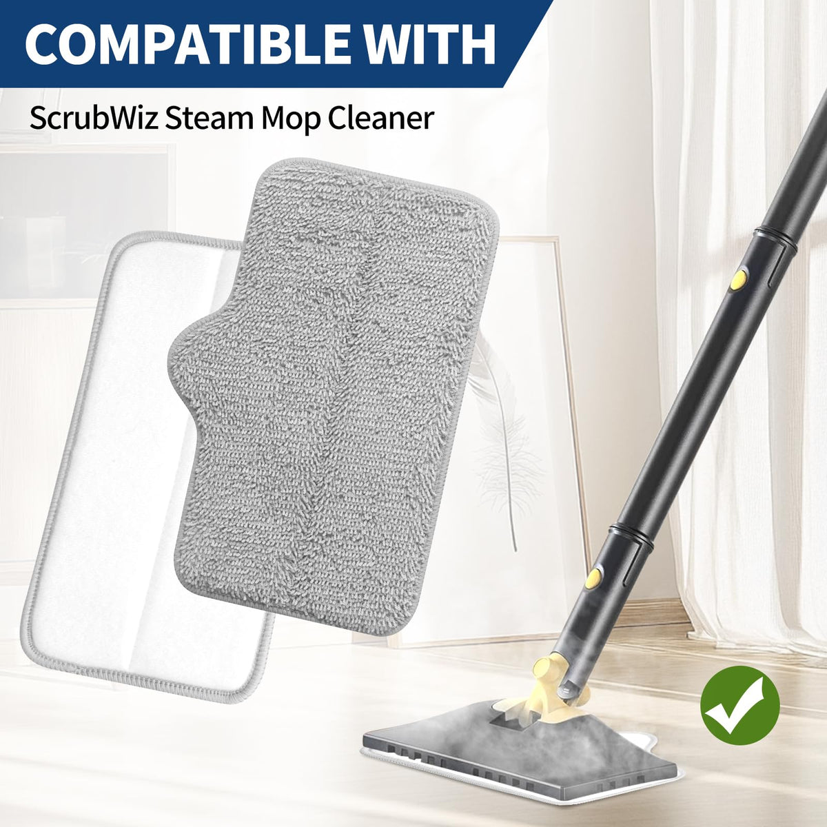 Yicotira three-layer microfiber pad offers high absorbency and fast drying.
