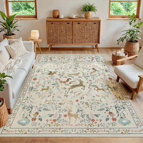 Close-up fabric shows stain-resistant microfiber and soft handfeel.